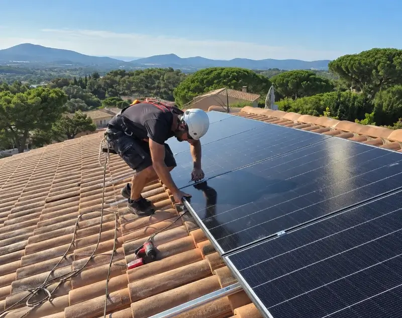 Installateur panneaux solaires Domazan — pose photovoltaïque sur toiture