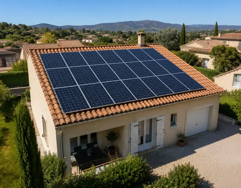 Prime à l'autoconsommation panneaux solaires Domazan — aide financière de l'État